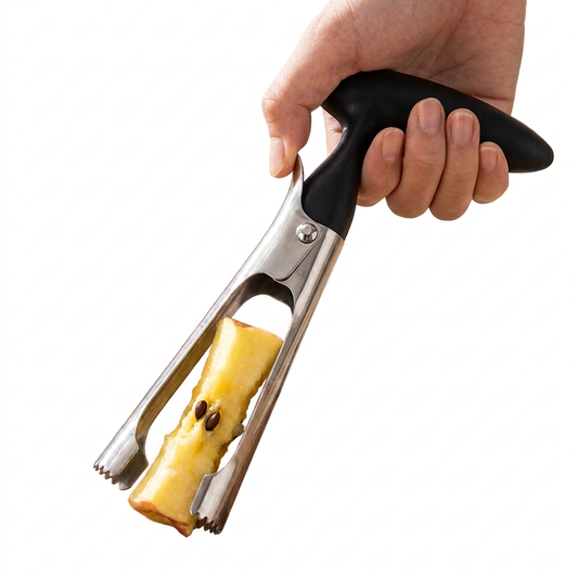 Qualty Appelboor RVS | Klokhuis Verwijderen | Zwart | 18 cm