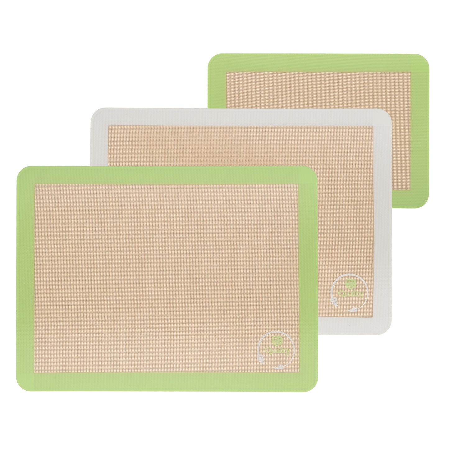 Qualty Bakmatten Set van 3 – Siliconen, Anti-kleef & Herbruikbaar