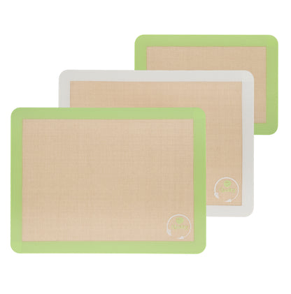 Qualty Bakmatten Set van 3 – Siliconen, Anti-kleef & Herbruikbaar