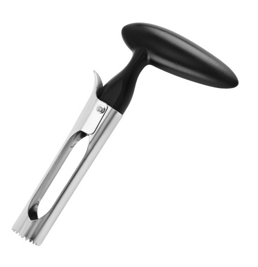Qualty Appelboor RVS | Klokhuis Verwijderen | Zwart | 18 cm