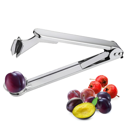 Qualty Kersenontpitter RVS | Ook voor Olijven & Pruimen | 18 cm