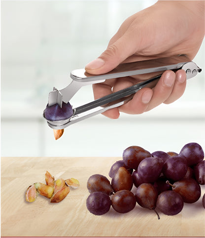 Qualty Kersenontpitter RVS | Ook voor Olijven & Pruimen | 18 cm