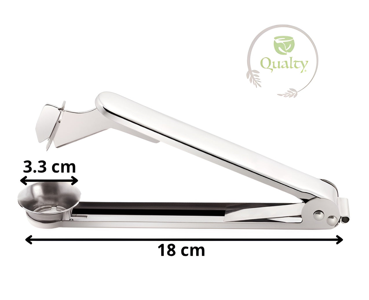 Qualty Kersenontpitter RVS | Ook voor Olijven & Pruimen | 18 cm