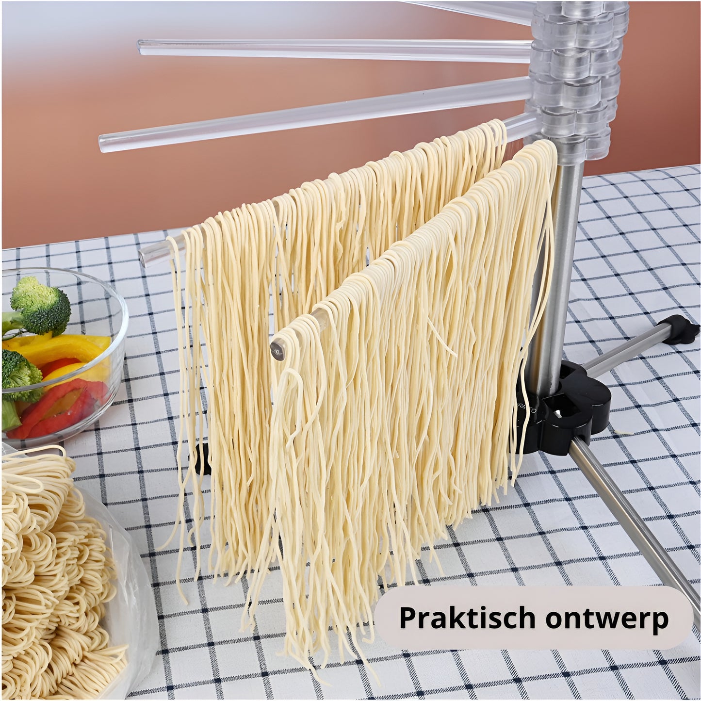 Qualty Pasta Droogrek | 14 Armen | Inklapbaar | Tot 2 kg