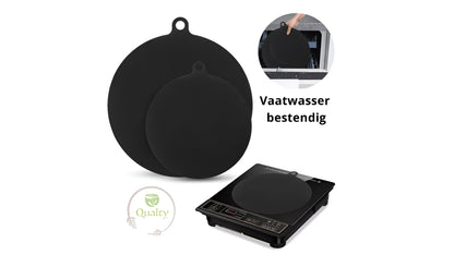 Qualty Siliconen Inductie Beschermers | Set van 6 | Rond & Rechthoekig