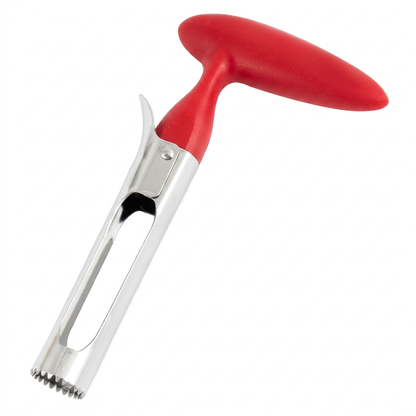 Qualty Appelboor RVS | Klokhuis Verwijderen | Rood | 18 cm