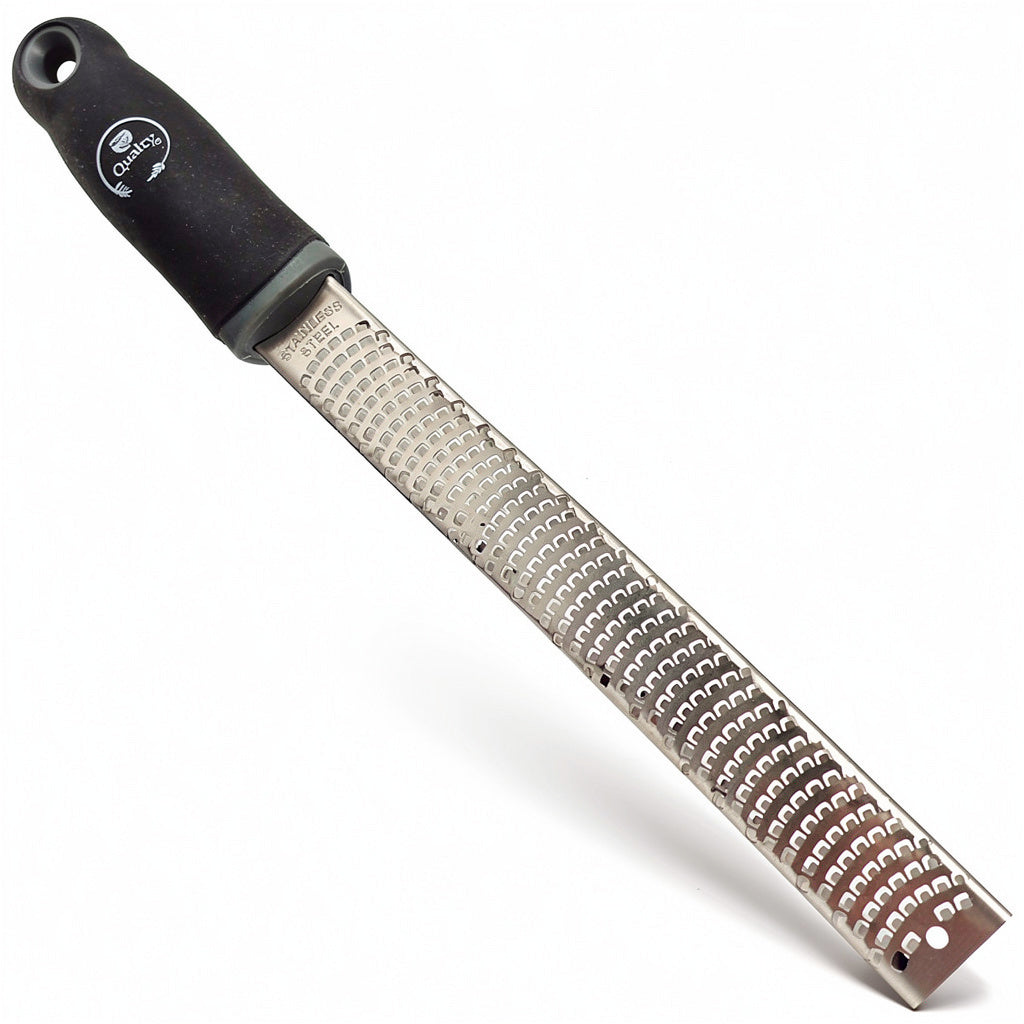 Qualty Dunne Rasp RVS | Inclusief Borstel & Beschermhoes