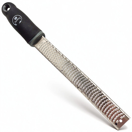 Qualty Dunne Rasp RVS | Inclusief Borstel & Beschermhoes