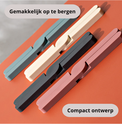 Qualty Inklapbare Siliconen Pannenonderzetter | Set van 2 | BPA-vrij