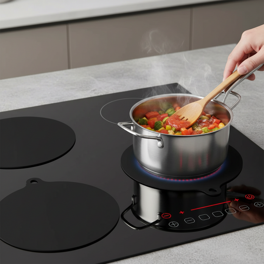 Qualty Siliconen Inductie Beschermers | Set van 4 | Hittebestendig tot 240°C