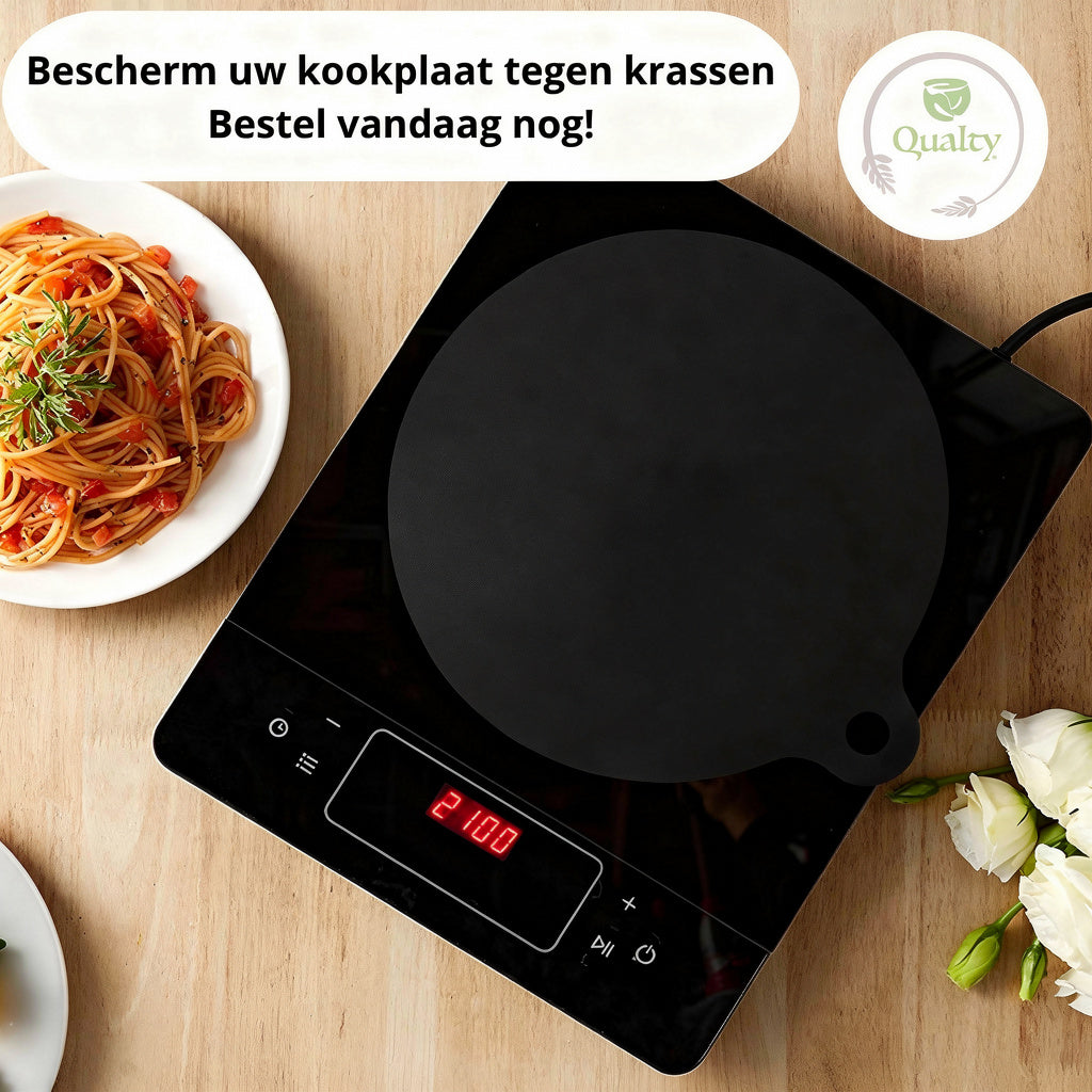 Qualty Siliconen Inductie Beschermers | Set van 6 | Rond & Rechthoekig
